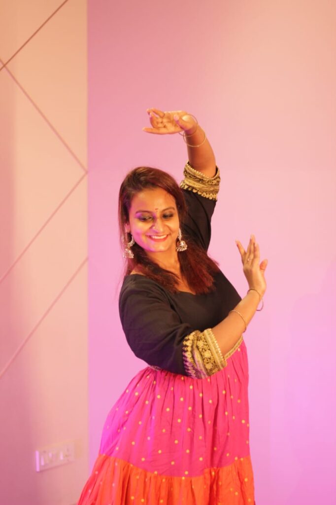 Kavya Bhaskar, a dancer and choreographer with a deep love for movement and self-expression.