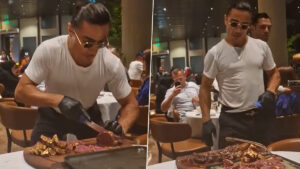 Outrage Erupts Over Salt Bae's Restaurant Pricing: ₹800 for a Sprite