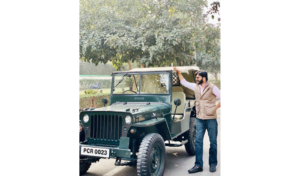 "Anant Sharma: The Jeep Enthusiast Revving Up Ferozepur's Automotive Scene"