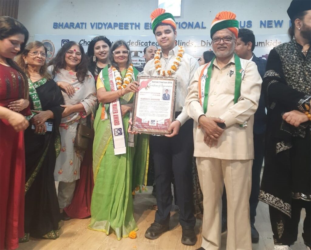 Manikya Sanghi Awarded Wordsmith Extraordinaire – International Excellence Award.