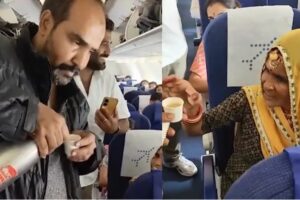 IndiGo Passenger Serving 'Chai' On Flight Goes Viral, Internet Reacts