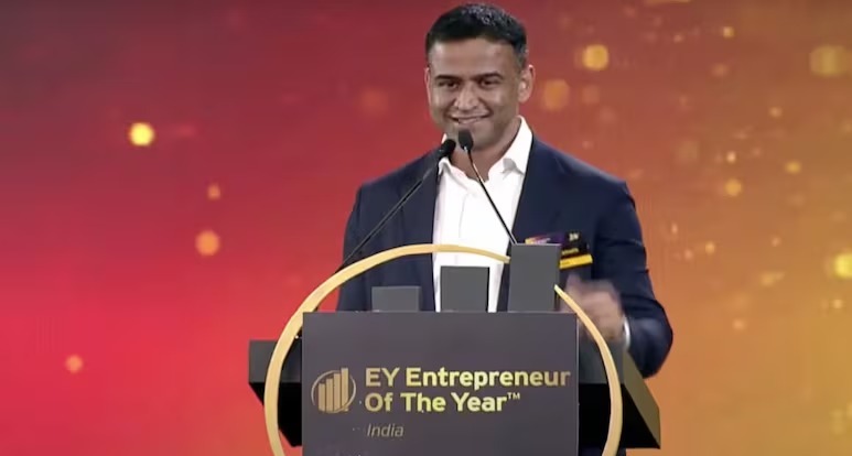 Nithin Kamath Wins EY Entrepreneur of the Year 2024 Award