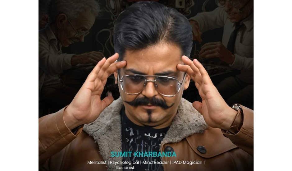 Sumit Kharbanda – India’s Leading Mentalist, Mind Reader & iPad Magician Revolutionizing Entertainment with Magic & Innovation.