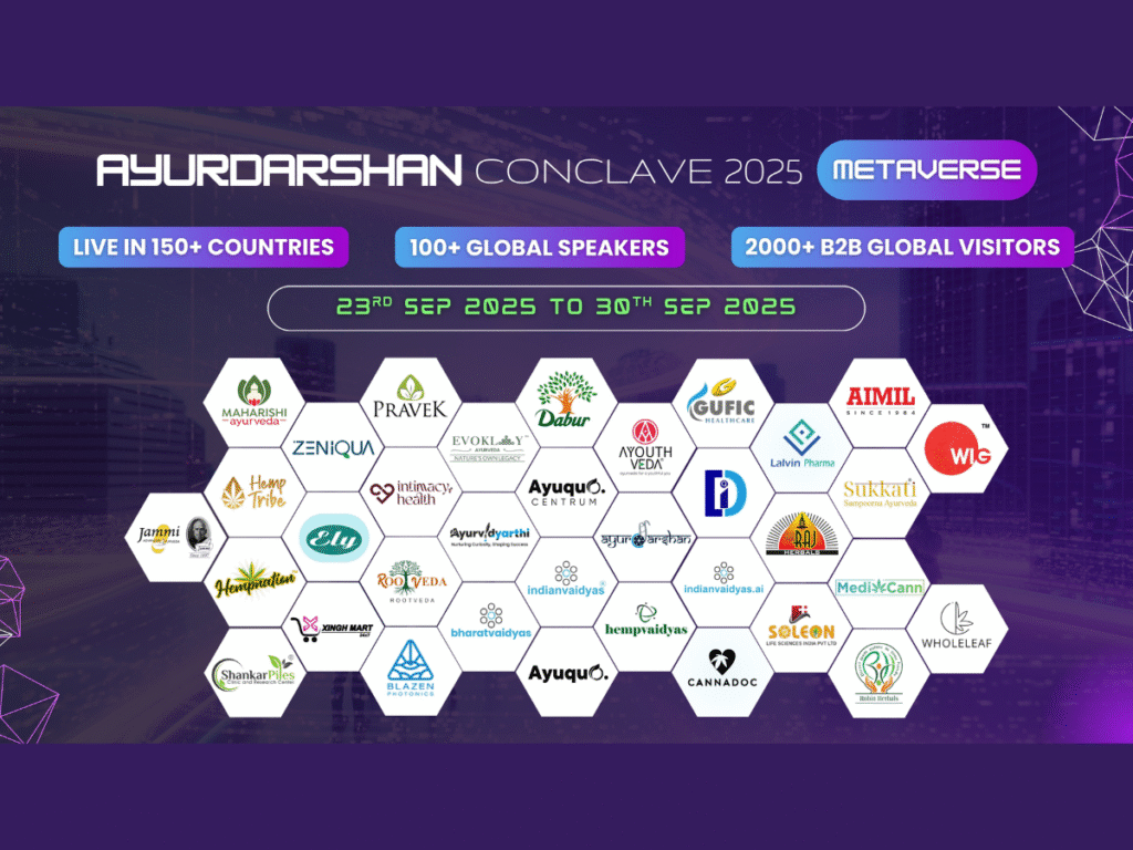 Ayurdarshan Conclave 2025 – World’s First Ayurveda Metaverse Event