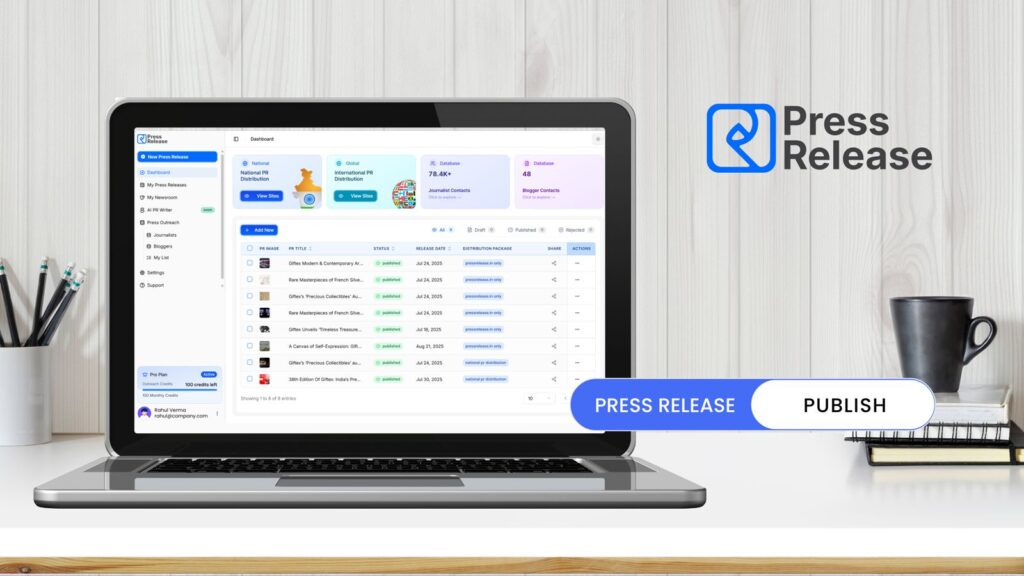 PressRelease.in – India’s Dedicated Press Release Platform for Startups, SMEs & Professionals