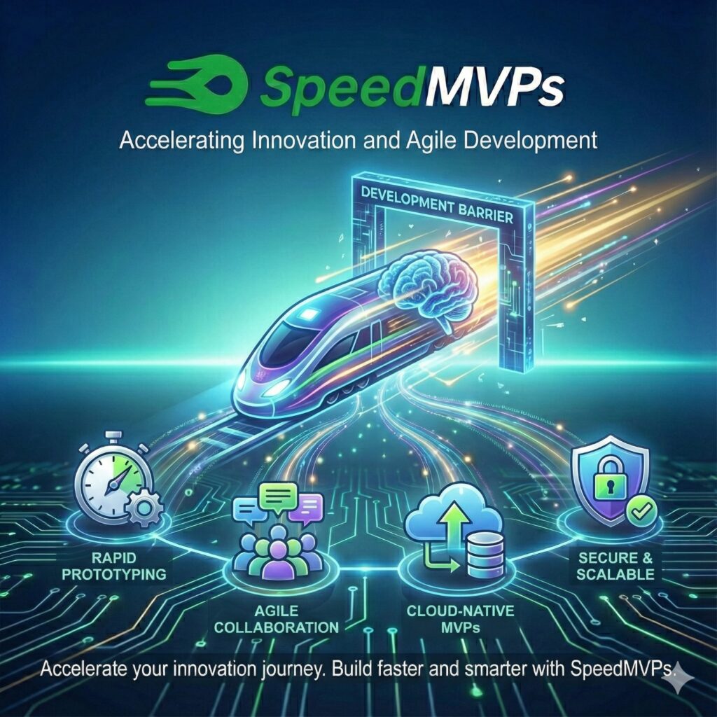 SpeedMVPs Rapid AI MVP Development Framework Showcasing Fast, Scalable Product Engineering