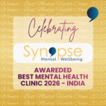 Synapse Mental Wellbeing Wins Best Mental Wellbeing Clinic in India at GHP Holistic Health Awards Bengaluru clinic recognised internationally for its consistent 5-star ratings across six platforms, pro-bono care model, and integration of psychiatry with evidence-based therapy
