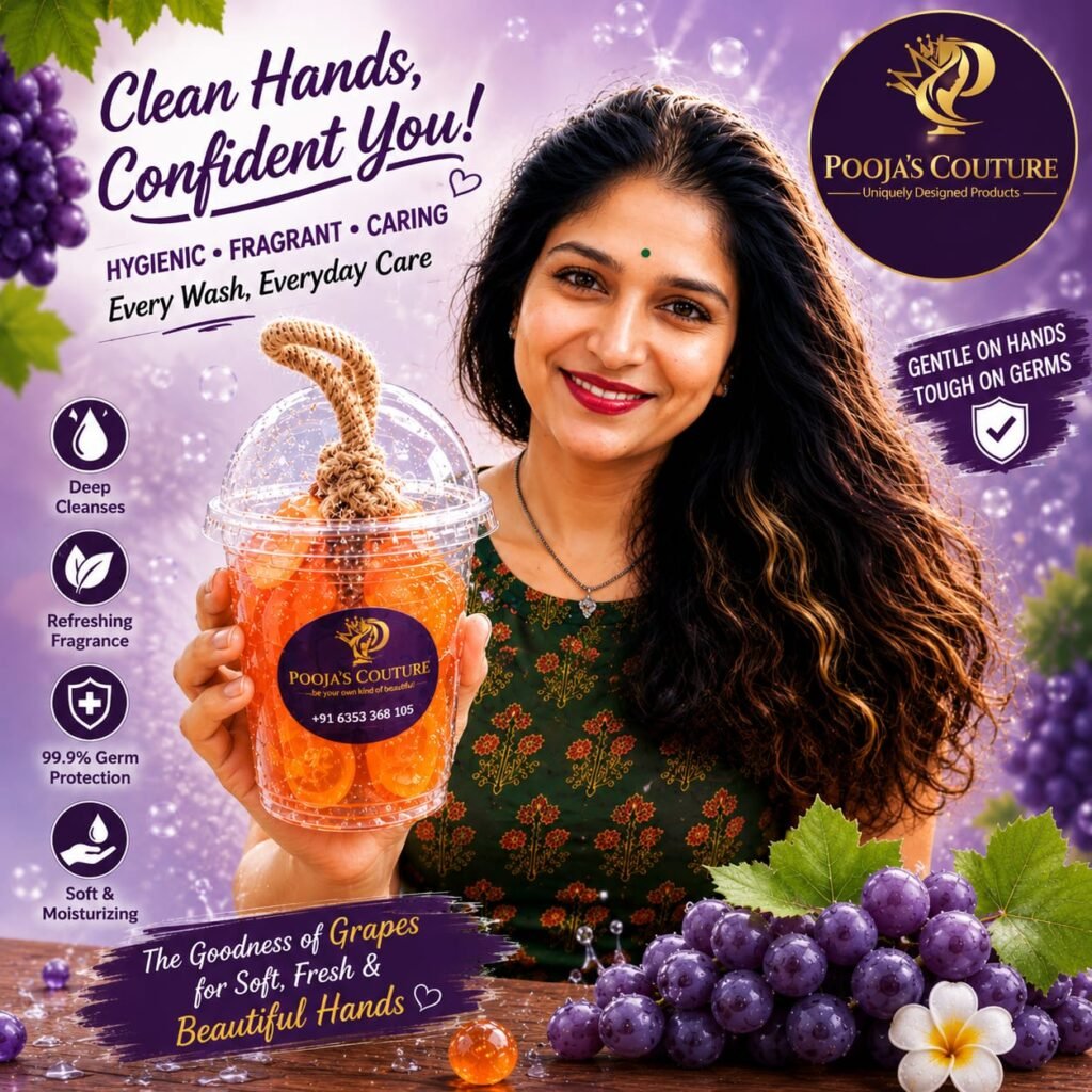 Pooja’s Couture Ahmedabad | Handmade Candles, Soaps & Spiritual Wellness Products