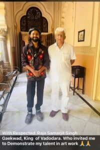 Rahul Budguzzar Revives Royal Frescoes at Laxmi Vilas Palace | ILA Award-Winning Artist