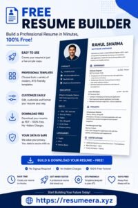 Free Resume Builder : Why ResumeEra.xyz Stands Out in a Market Full of Paywalls
