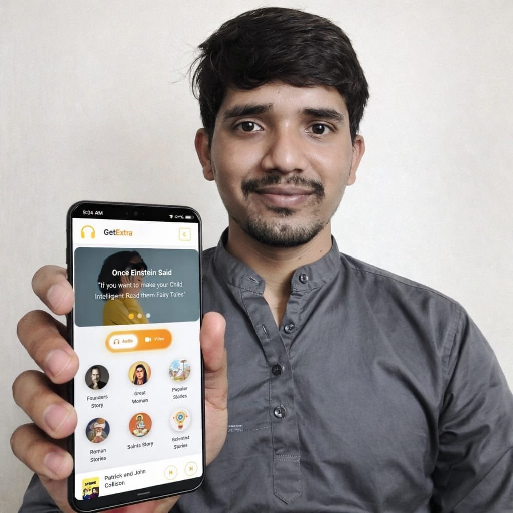 Arjun Apparao Jadhav is Fighting Mobile Addiction Through Audio Storytelling