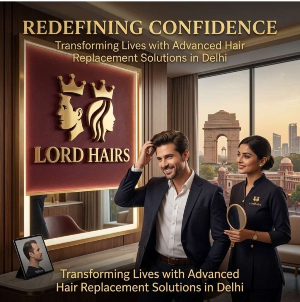 Lordhairs Redefining Confidence: Transforming Lives with Advanced Hair Replacement Solutions in Delhi