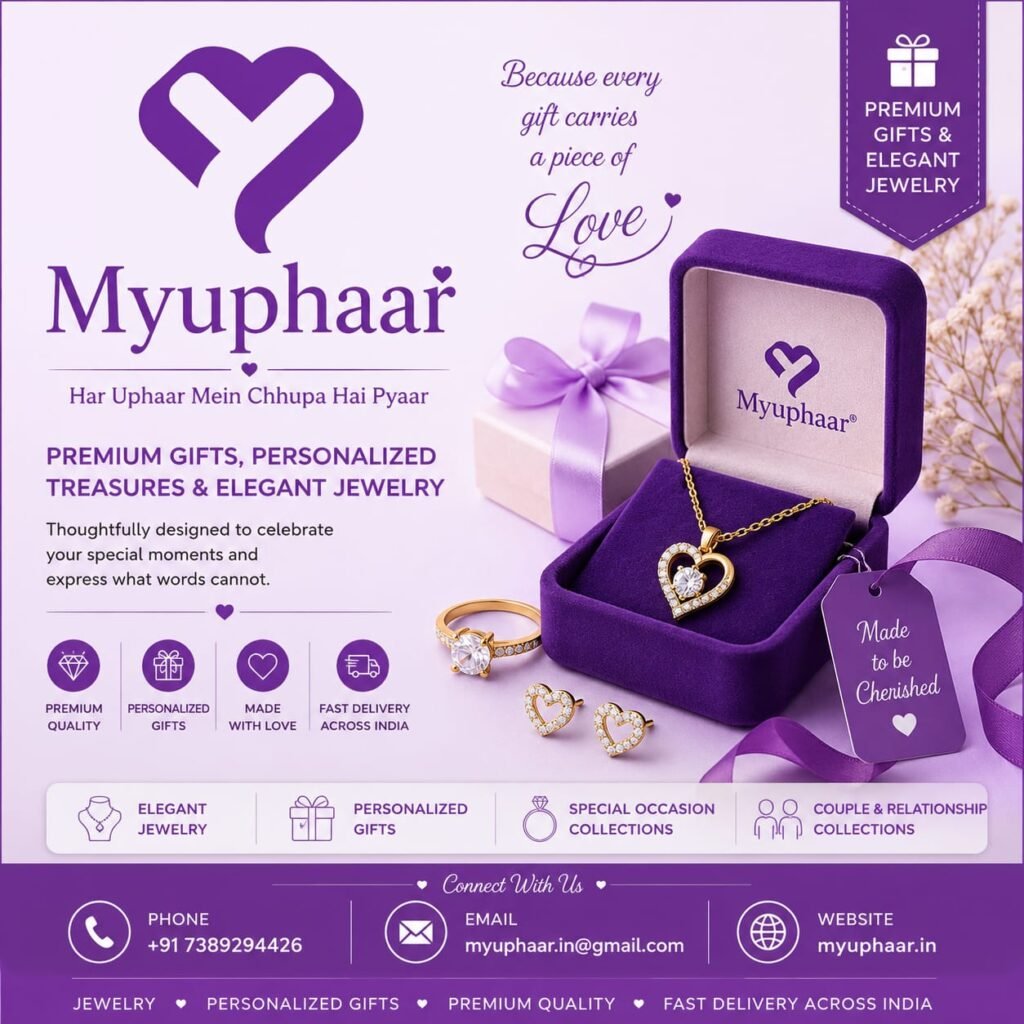 Myuphaar – India's Trusted Online Store for Premium Gifts, Personalized Items & Elegant Jewelry