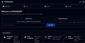 TEAM CYBERDOME ANNOUNCES DEMO RELEASE OF PHISHSCOPE, A PRIVACY-FIRST PHISHING ANALYSIS PLATFORM
