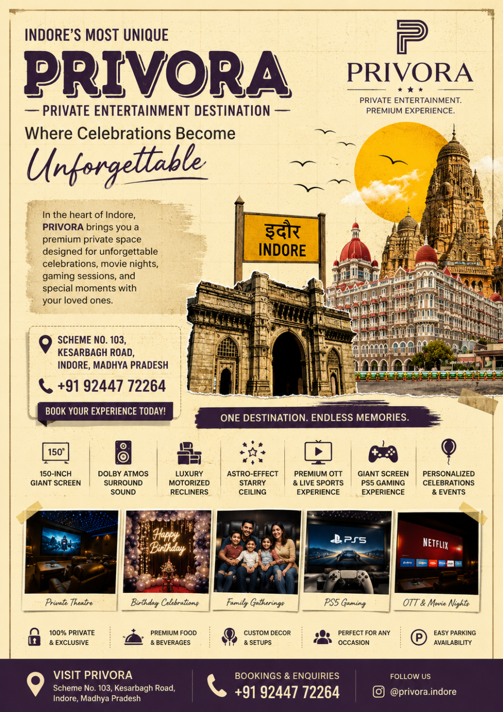 PRIVORA – Redefining Private Entertainment & Celebrations in India