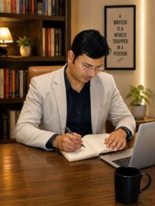 Author Aneesh Sarkar Opens Up About His First Book | Exclusive Author Interview