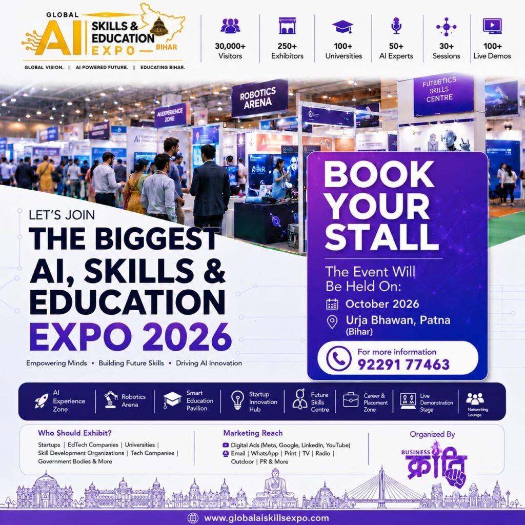 GLOBAL AI Skills & Education Expo 2026 | Bihar's Largest AI & Education Summit