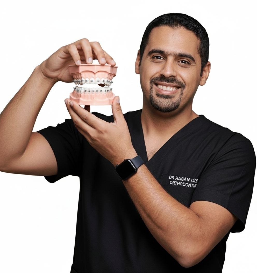 Dr. Hasan Odeh: Building a Career in Modern Orthodontic Care A career in orthodontics combines dental science, clinical experience, treatment planning, and an understanding of how each patient's needs can differ. Dr. Hasan Odeh has developed his professional career around these principles, working as a specialist orthodontist and dentist with approximately 20 years of clinical experience. Born on 2 September 1982 in Baghdad, Iraq, Dr. Hasan Odeh has followed an international academic path that has taken his education and professional development across Iraq, Malaysia, Sweden, and the United Arab Emirates. An International Foundation in Dentistry Dr. Hasan Odeh's professional journey began with his dental education at Baghdad University. His interest in orthodontics subsequently led him toward advanced education and specialist training at institutions outside Iraq. His academic background includes University Sains Malaysia, European University College, and Malmö University in Sweden. His postgraduate orthodontic education includes Master's-level training associated with institutions in Malaysia, Sweden, and the United Arab Emirates. The combination of education across different countries has been an important part of his professional development. Two Decades in Orthodontic Practice Over approximately two decades of clinical practice, Dr. Hasan Odeh has worked with patients across multiple age groups. His professional experience includes orthodontic assessment, diagnosis, treatment planning, and management of a variety of cases. His clinical interests range from relatively straightforward alignment concerns to more complex orthodontic requirements. His areas of practice include: Children and teenagers: Early assessment and orthodontic treatment planning during dental development. Adults: Orthodontic treatment planning for alignment and bite-related concerns, including more comprehensive adult cases. Clear aligners: Contemporary orthodontic treatment using removable aligner systems when clinically appropriate. Braces: Conventional orthodontic treatment for patients requiring fixed appliances. Complex cases: Comprehensive assessment and treatment planning for cases requiring more detailed orthodontic management. A Patient-Centred Approach Orthodontic treatment is not identical for every patient. Age, dental development, bite, alignment, treatment goals, and long-term oral health can all influence the treatment plan. Dr. Hasan Odeh's professional approach focuses on assessing these individual factors before determining an appropriate course of orthodontic care. Clear communication and personalised planning form part of his approach to patient care. Areas of Clinical Interest Dr. Hasan Odeh's orthodontic interests include: Children's orthodontics Teen orthodontics Adult orthodontics Clear aligners Traditional braces Early orthodontic treatment Adult orthodontic expansion Complex orthodontic cases Individualised orthodontic treatment planning Connecting International Education With Clinical Practice Dr. Hasan Odeh's career has an international academic foundation. His educational journey connects Baghdad University in Iraq, University Sains Malaysia, European University College in the UAE, and Malmö University in Sweden. This international exposure has also contributed to his experience with patients from different cultural backgrounds and healthcare environments. Continuing Professional Development The field of orthodontics continues to develop through changes in technology, treatment techniques, diagnostic approaches, and patient-care methods. Dr. Hasan Odeh continues to update his professional knowledge and clinical techniques as part of his orthodontic career. His professional profile also includes association with American and international orthodontic organisations. Dr. Hasan Odeh: Key Facts Full name: Dr. Hasan Odeh Date of birth: 2 September 1982 Place of birth: Baghdad, Iraq Profession: Specialist Orthodontist and Dentist Clinical experience: Approximately 20 years Field: Orthodontics and dental care Education: Baghdad University Further education: University Sains Malaysia, European University College, Malmö University Patient groups: Children, teenagers and adults Clinical interests: Braces, clear aligners, early treatment, adult orthodontics, adult expansion and complex cases Official Online Profiles Dr. Hasan Odeh's professional information is available through his online platforms: Website: drhasanodeh.com Instagram: @dr_hasan_odeh TikTok: @dr.hasan.odeh About Dr. Hasan Odeh Dr. Hasan Odeh is a specialist orthodontist and dentist whose professional journey combines approximately 20 years of clinical experience with international dental and orthodontic education. Born in Baghdad, Iraq, he pursued further education and specialist training across Malaysia, Sweden, and the United Arab Emirates. His work encompasses orthodontic care for children, teenagers, and adults, with clinical interests spanning clear aligners, braces, early orthodontic treatment, adult orthodontics, adult expansion, and complex orthodontic cases. His professional approach centres on individual assessment and treatment planning while considering each patient's orthodontic needs and long-term oral health.